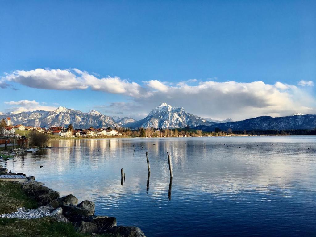Hotel Fischer Am See Фюссен Экстерьер фото