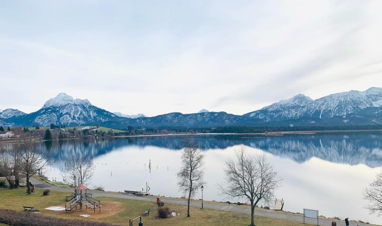 Hotel Fischer Am See Фюссен Экстерьер фото